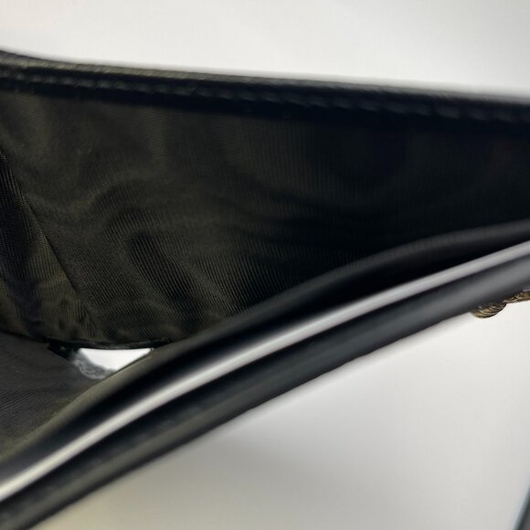 Gucci Grained Leather Bifold Wallet with Bee Insignia in Black - NWOT - Picture 11 of 11
